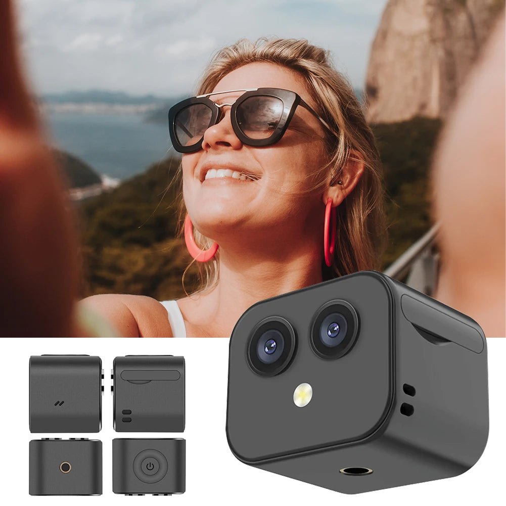 4K WiFi Mini Camera – Smart Night Vision Video Recorder with Remote Viewing - silverfoxgoods